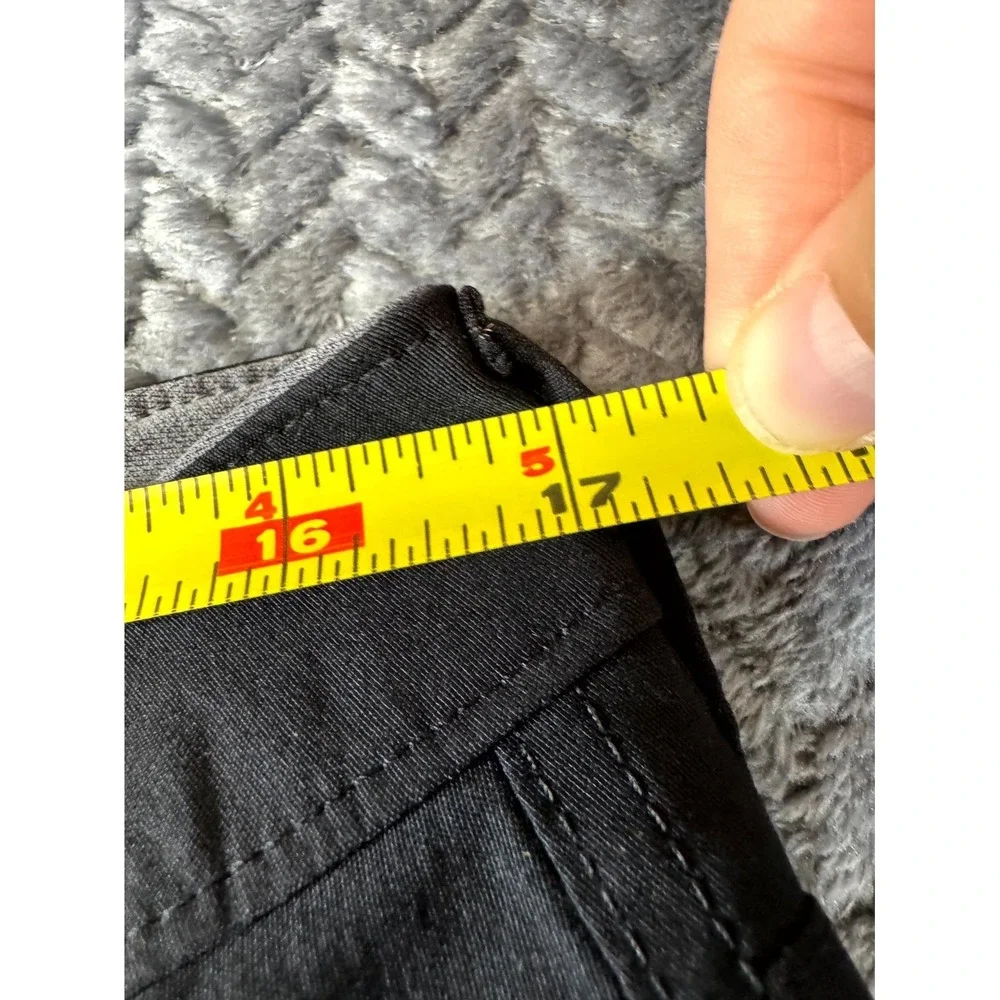 Eddie Bauer‎ Fleece Lined Tech Pants Mens 36x32 Black Nature Outdoor Workwear